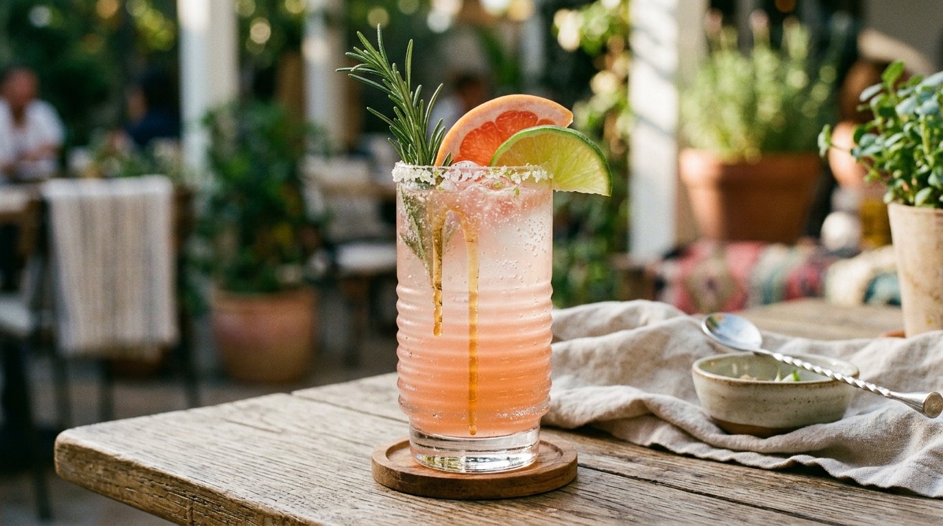 Zero-Proof Paloma Spritz Mocktail