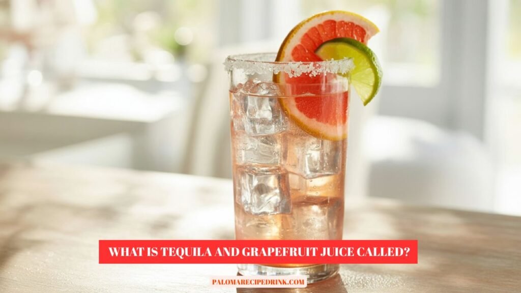 What Is Tequila and Grapefruit Juice Called? 