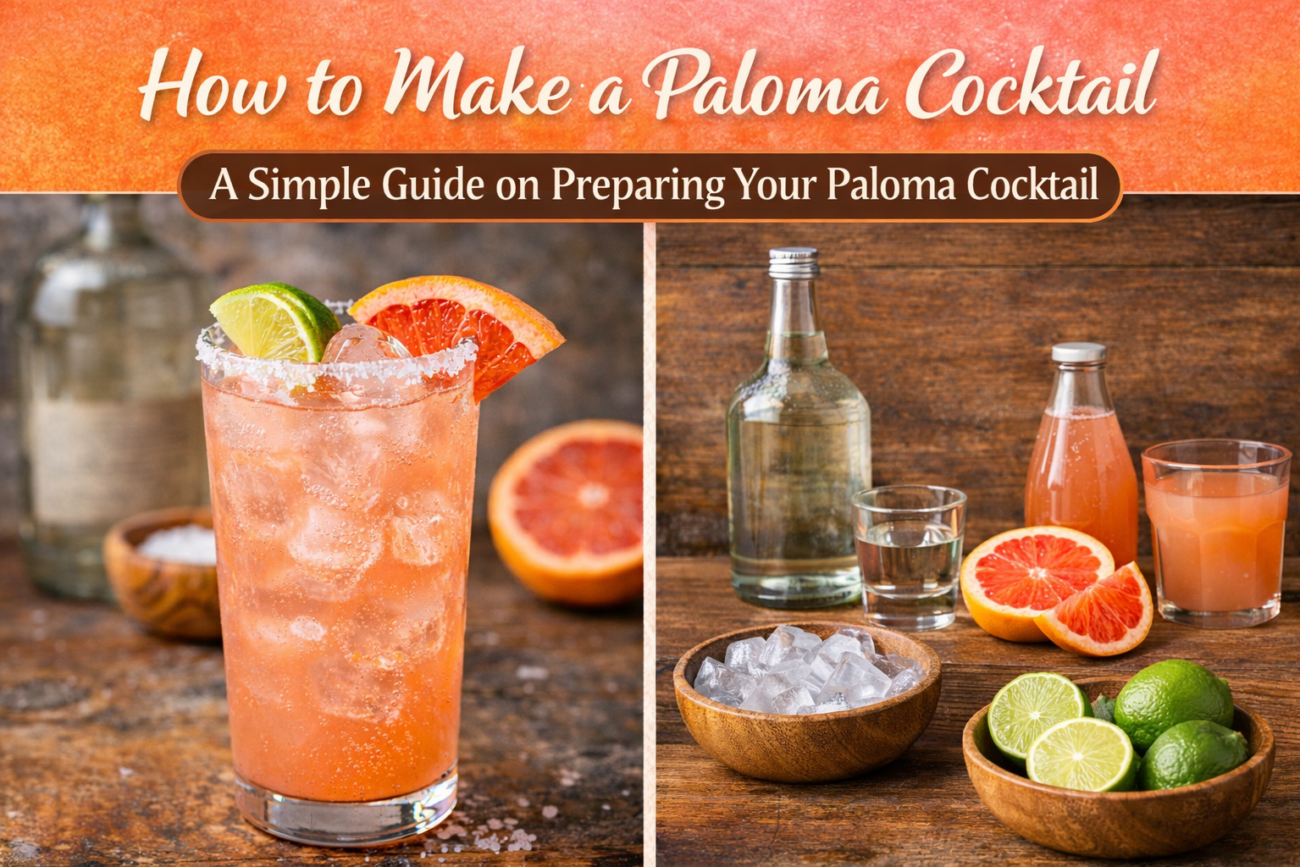 How do you make a paloma cocktail