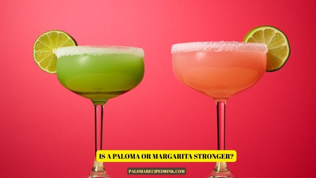 Is a Paloma or margarita stronger?