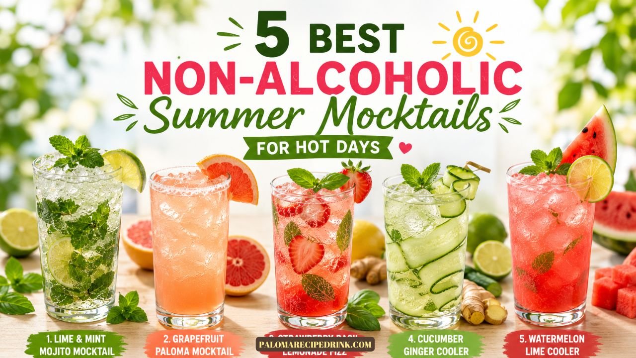 5 Best Non-Alcoholic Summer Mocktails for Hot Days (1)